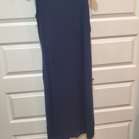 Fabletics dress navy blue sleeveless size large womens‎ - Picture 4 of 7